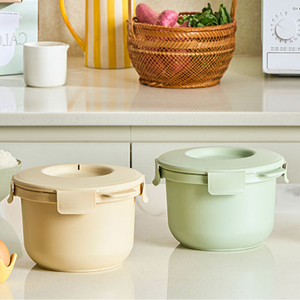 Technologie innovante du riz CaloBowl Ustensile en plastique PP respectueux de la santé avec design durable Passe au lave-vaisselle et au micro-ondes - Product Image 3