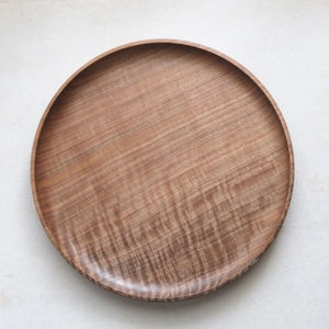 Latest Design Wood Charger Plate Round <b>Serving</b> Plate Elegant Wooden Accent For Dining Table <b>Settings</b> <b>Serving</b> Plate Factory Price - Product Image 4