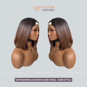 Bob cheveux perruque os droite vietnamien cheveux humains prix de gros Top qualité Super Double dessiné A +++ AZ cheveux - Product Image 4