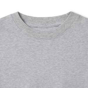 เสื้อสเวตเชิ้ตคอกลมทรงโอเวอร์ไซส์ผ้าฝ้าย 100% เสื้อสเวตเชิ้ตคอกลมแบบกำหนดเอง เสื้อสเวตเชิ้ตเปล่าสไตล์สตรีทแวร์ เสื้อฮู้ดดี้คอกลมสุดหรู - Product Image 4