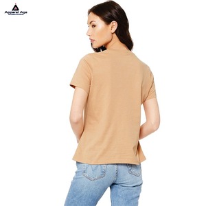 T-shirt surdimensionné lourd 100% coton Spandex impression personnalisée conception vierge unie pour les femmes unisexes poids lourd personnalisable - Product Image 6