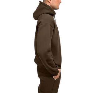 Survêtement de jogging personnalisé de bonne qualité, respirant, survêtement, pull en coton vierge, ensemble sweat à capuche et pantalon de survêtement lourds pour hommes - Product Image 4