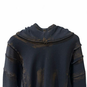 Nouveau design streetwear, sweat-shirts unisexes personnalisés, sweat-shirts vintage en coton délavé à l'acide, manches longues, surdimensionnés, respirants, sweat-shirts vierges pour femmes - Product Image 3