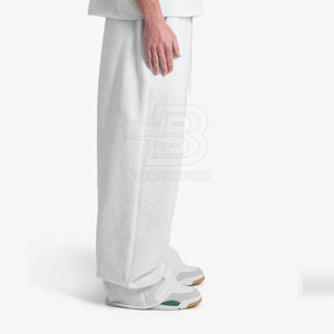 Vente chaude de haute qualité 100% coton Baggy pantalons de survêtement pour hommes nouveauté Style décontracté motif droit pantalons de survêtement à vendre - Product Image 4