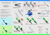 Conectores de fibra óptica de Venta caliente Conector rápido SC UPC Conector rápido ensamblado Conector rápido
