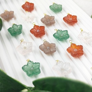 Hot Selling 925 Sterling Silver Fine Pendant Hand Carved Gemstone Rose Quartz with Gold Vermeil <b>Wire</b> Wrapped Carving Pendant - Product Image 5