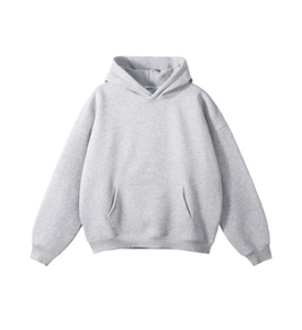 New Design Pullover Hooded Sweatshirt Custom Plain Color High Quality <b>Oversize</b> Top for Men Women Fall Winter - Product Image 1