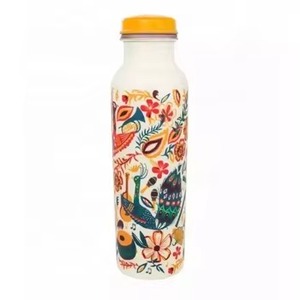 Bouteille d'eau en cuivre pur anti-fuite pour usage de bureau et prestations de santé ayurvédique - Product Image 1