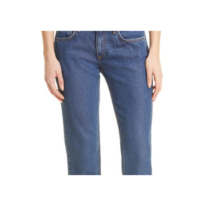 Jeans Slim Fit da Donna Rag Bone Modello Lily Stile Semplice a Gamba Larga Vita Bassa con Bottoni Lavabili Traspiranti in Denim Elasticizzato Taglia 24 - Product Image 2