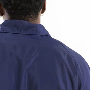 เสื้อโค้ทแขนยาวสำหรับผู้ชายกันลมกันลมเสื้อโค้ทแฟชั่นสไตล์ใหม่ล่าสุดออกแบบโลโก้ได้ตามต้องการ - Product Image 5