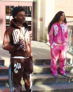 ชุดวอร์มมีซิปสำหรับผู้ชายชุดวอร์มกางเกงขาบานสำหรับใส่ได้ทั้งชายและหญิง - Product Image 2