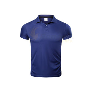 T-shirt à col décontracté pour homme, vêtement de sport léger et à séchage rapide, 100% Polyester - Product Image 2