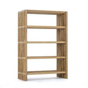 Natural and Stylish <b>Freestanding</b> Teak <b>Bathroom</b> <b>Shelves</b> Shelving Units for Efficient Storage Solution - Product Image 1
