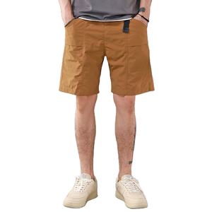 Pantalones cortos deportivos transpirables con múltiples bolsillos para hombre, pantalones cortos deportivos holgados con cierre de cintura elástica para exteriores y Fitness - Product Image 2