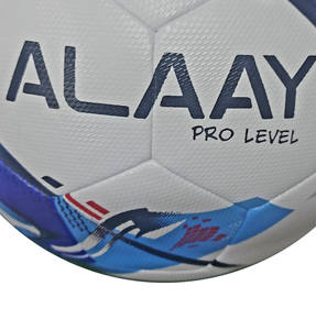 Alaay Balón de fútbol duradero de alta calidad con materiales de PVC/PU/TPU Color y logotipo personalizados para entrenamiento y uso en partidos - Product Image 5