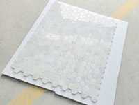 Mosaïques Nid d'Abeille 2025 30,5x30,5cm en Marbre Blanc de Carrare, Pierres Naturelles de 5cm, Motif Fabriqué en Turquie, Luxe Moderne pour Salle à Manger et Salle de Bain