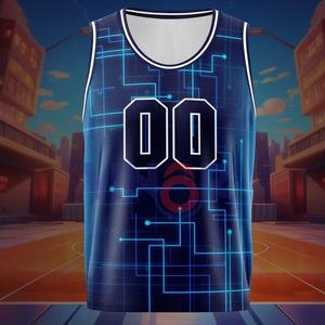 Maillot de basket-ball personnalisé pour jeunes avec nom et numéro respirant confort adapté à l'entraînement et aux jeux parfait pour les sports de plein air - Product Image 6
