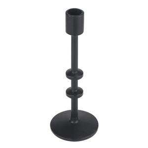 Luxury Design Black Finished Metal <b>Taper</b> <b>Candle</b> Holder for Wedding and Christmas Lighting Decorative <b>Candle</b> Displays - Product Image 3