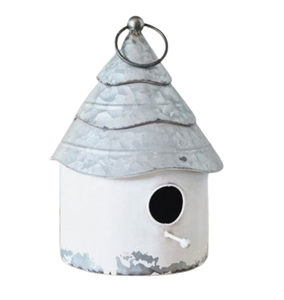 Maison de jardin Accessoires de jardin Cage à oiseaux en métal Cage à oiseaux artisanale et abri pour oiseaux - Product Image 5