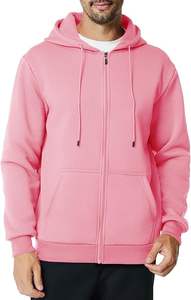 Rayas Fleece Full Zip up Sudadera con capucha Trajes de chándal para hombres Mujeres Diseño OEM Hombres Tech Fleece Chándal Full Zip Hoodie Sudaderas con capucha personalizadas - Product Image 6
