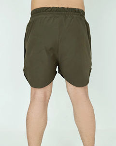 Pantalones cortos atléticos con logotipo personalizado, Joggers ligeros, ropa deportiva para correr, gimnasio, entrenamiento para hombres, pantalones cortos de gimnasio fabricados por Huzaifa Products - Product Image 4