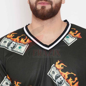 เซ็ตเสื้อยืดแขนสั้นพิมพ์ลายแบบลำลองชุดออกกำลังกายแขนสั้นสำหรับฤดูร้อน - Product Image 5