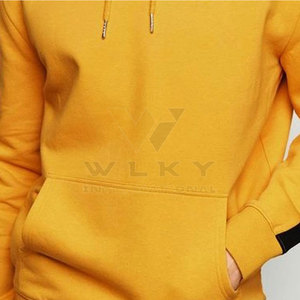 Wholesale luxury <b>material</b> Custom Logo Pullover High Quality 100% Cotton Causal Wear Hoodies For Mens - Product Image 6