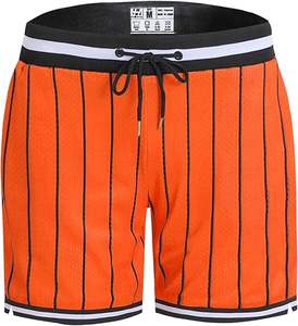 Pantalones cortos de malla de estilo de tendencia de alta calidad corto bajo MOQ su secado hombres mujeres sublimación personalizada hombres pantalones cortos para la venta - Product Image 4