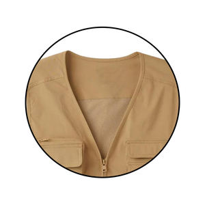 Haut de gamme entier nouveau 2024 hommes gilets personnalisés en plein air voyage sport Multi poches travail pêche gilet - Product Image 4