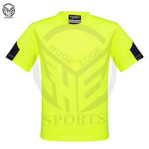 <b>Hi</b>-<b>vis</b> Half Sleeve Moisture Wicking Collared Safety Work wear Polo Shirts For Men's With High Quality Reflective. - Product Image 1