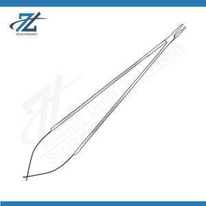 ที่จับเข็มแบบแมนนวล Castroviejo ปากเข็มทำจากทังสเตนคาร์ไบด์ ขนาด 180 มม. เครื่องมือผ่าตัดสแตนเลสสตีล ได้รับการรับรองมาตรฐาน CE ผลิตคุณภาพสูง - Product Image 2