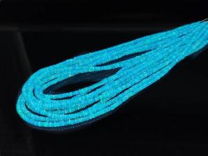 ลูกปัดโอปอลไฟเอธิโอเปีย AAA + ลูกปัด100% คริสตัลโอปอลสีฟ้าธรรมชาติสำหรับเครื่องประดับส่วนบุคคลสร้อยข้อมือลูกปัดหิน - Product Image 4