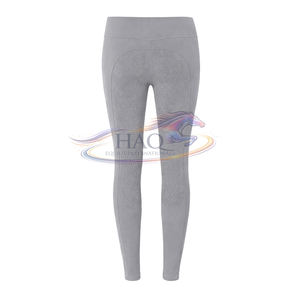 Professional <b>Equestrian</b> <b>Leggings</b> Full Seat Silicone Grip High Waist Stretch Technical Performance <b>Equestrian</b> Clothing OEM - Product Image 3
