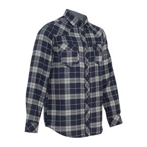 Camisa de franela a cuadros de alta calidad para ropa de calle, tela suave, larga, cálida, transpirable, duradera, informal, técnica teñida de hilo - Product Image 6