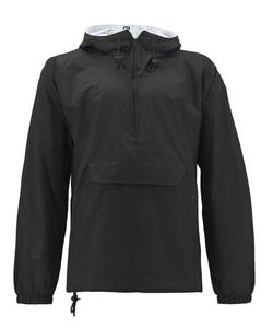 Hommes Automne Sports de plein air Vestes Full Zip Manteau de pluie à capuche Stand Softshell Coupe-vent Veste de randonnée Toile Logo avant - Product Image 2
