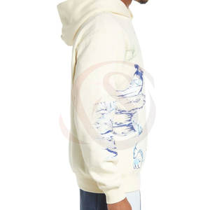 Sweat-shirts à capuche pour hommes, personnalisables, de différentes couleurs, tendance, coupe classique, doublés, respirants, en polyester/coton, pour l'hiver, vente en gros à prix abordable - Product Image 3