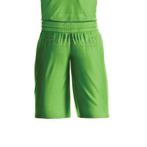 Dernier design d'uniforme de basket-ball respirant imprimé avec logo personnalisé et couleur unie pour les vêtements de sport pour hommes adultes - Product Image 6