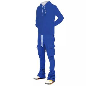 Chándales Unisex Extra Grandes de Algodón 100% con Logotipo Personalizado Bordado en 3D para Invierno, Estilo Urbano - Product Image 5