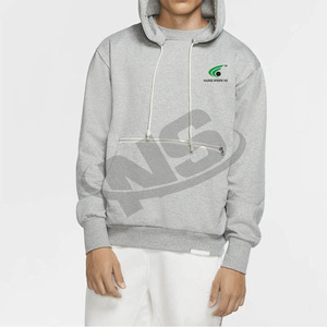 Sweat-shirts pour hommes les plus vendus, vêtements de rue basiques, sweat-shirt à capuche en coton mélangé, logo personnalisé, respirant, vêtements d'hiver - Product Image 3