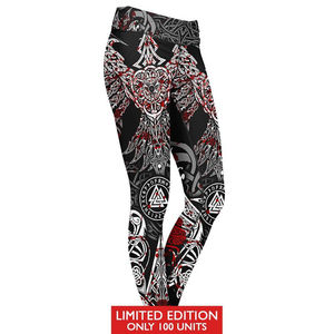 กางเกงออกกำลังกายเอวสูงสำหรับผู้หญิง ผ้าถักลำลอง สกรีนโลโก้ได้ กางเกงโยคะ ยกกระชับสะโพก ระบายอากาศได้ดี เสื้อผ้ากีฬา - Product Image 3