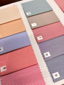 Calvin Poly Cotton Shirting Fabric Mezcla de poliéster teñido en hilo para prendas de vestir Tejido liso para disfraces de niños y niñas - Product Image 3