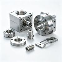 CNC Machined Metal Parts Milling Drilling Turning for Aluminum Stainless Steel Brass Titanium