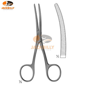 คีมผ่าตัดแบบครอบคลุมเครื่องมือทางการแพทย์ Kocher สแตนเลสขั้นตอนทางการแพทย์ที่ทันสมัยรวมถึงการฆ่าเชื้อ - Product Image 1