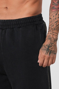 Bajo MOQ venta al por mayor OEM logotipo personalizado Streetwear casual algodón de gran tamaño holgado Jogging pierna ancha apilado lado rayas pantalones de chándal hombres - Product Image 6