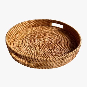 ถาดหวายสไตล์ที่มีความต้องการสูงใช้สำหรับเสิร์ฟขนมหรือจัดระเบียบสินค้าสำหรับโต๊ะเครื่องแป้งทั่วโลก - Product Image 4