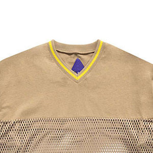 Blank <b>Football</b> Jersey Hip Hop Sports Mesh Practice Plain American <b>Football</b> Jersey Sublimation Uniform <b>Black</b> <b>White</b> - Product Image 5