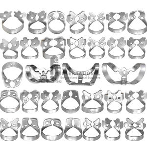 Venta caliente 31PC Premium Acero inoxidable Manual Endodoncia Dental Herramientas quirúrgicas Set Reutilizable Goma Presa Abrazaderas Instrumentos - Product Image 6