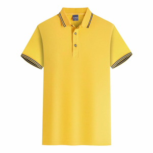 Diseñadores Polos 100% Algodón Polos de alta calidad para hombres Elegantes bordados personalizados - Product Image 2