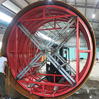 Probadores de Juntas de Tuberías Personalizables para Pruebas de Fugas Hidrostáticas, Presión de Trabajo de 2.5-25 bar, DN100-4000mm, NBR/CR/EPDM