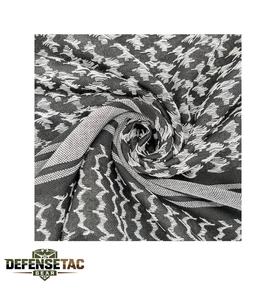 Keffiyeh Tactical Desert Scarf Neck Head Wrap avec Tassel pour Hommes Femmes Explore Land Cotton Shemagh - Product Image 2
